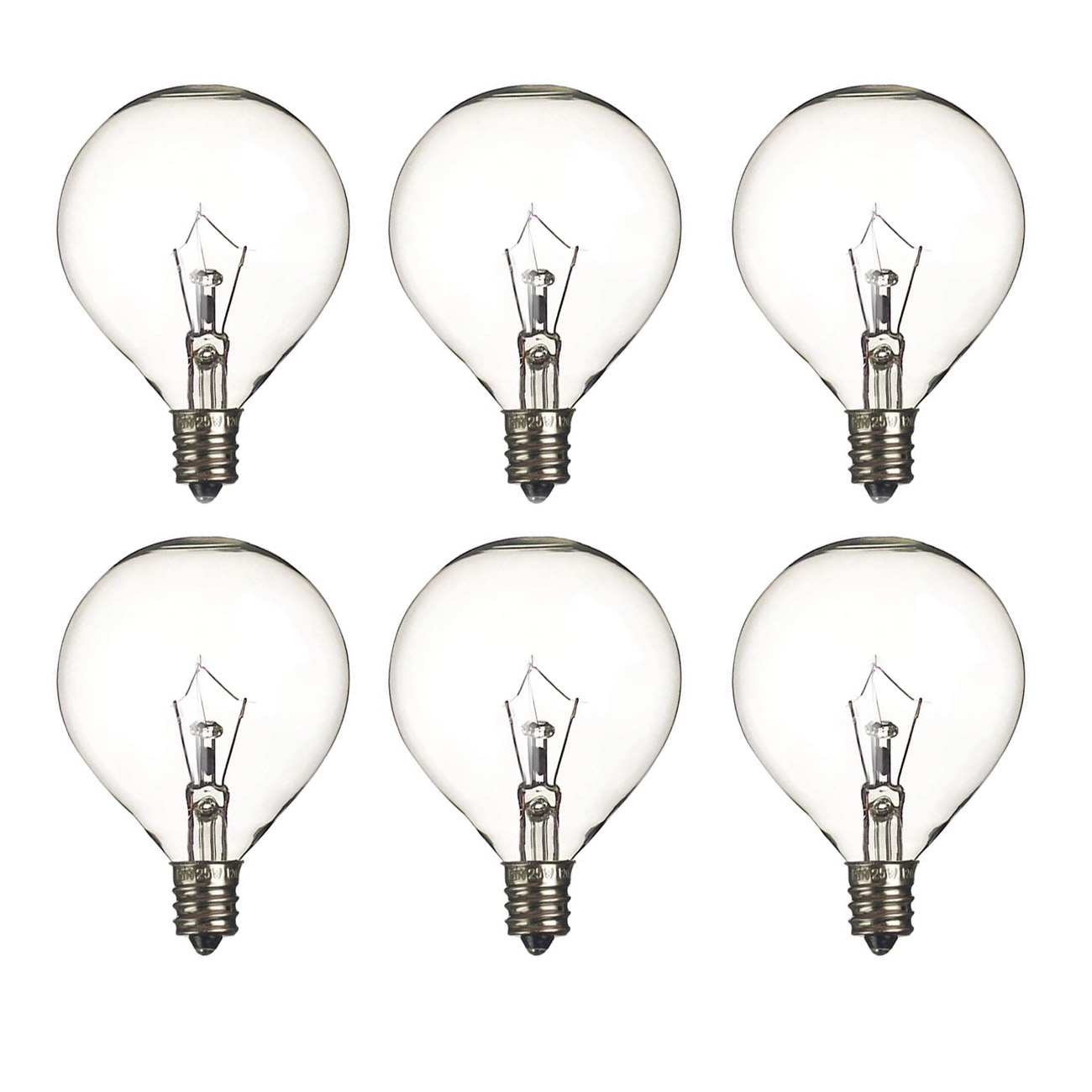 Jslinter G50 Wax warm light bulbs